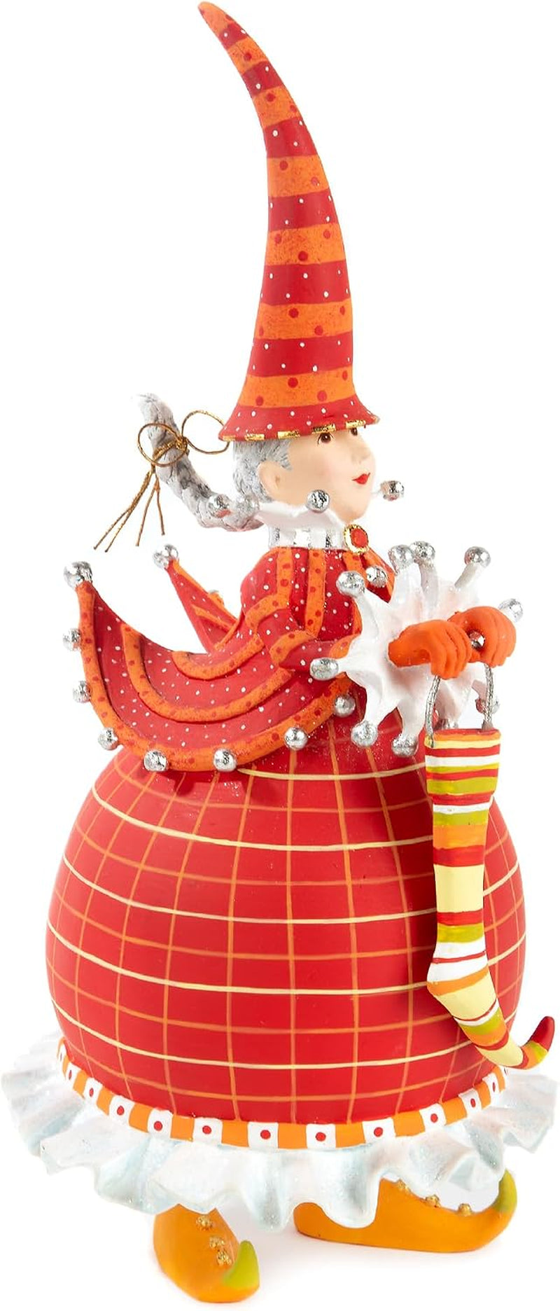 MACKENZIE-CHILDS Patience Brewster Dash Away Figurine - Mrs. Santa Claus