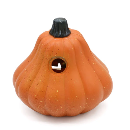 Halloween Decor LED Pumpkin Lantern Scene Layout Home Decoration Halloween Decorations Light up Pumpkin 3D Fall Resin Pumpkin Battery Operated Orange