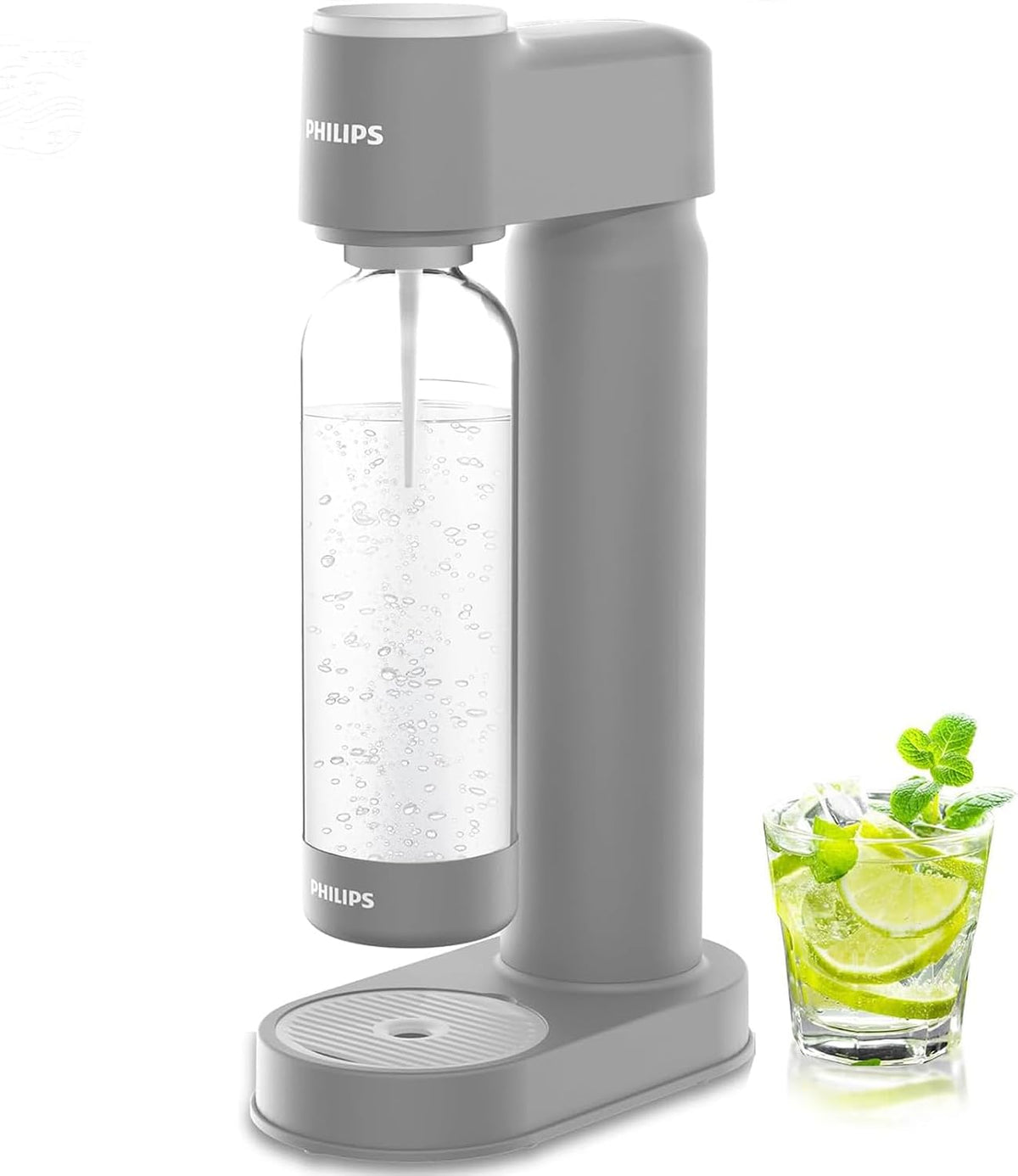 Philips Sparkling Water Maker & Soda Streaming Machine, ADD4901GROQ/37
