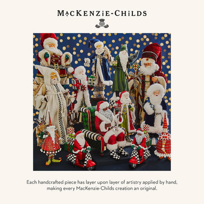 MACKENZIE-CHILDS Patience Brewster Dash Away Figurine - Mrs. Santa Claus